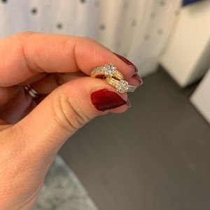 Huggie hoop earrings-Gold